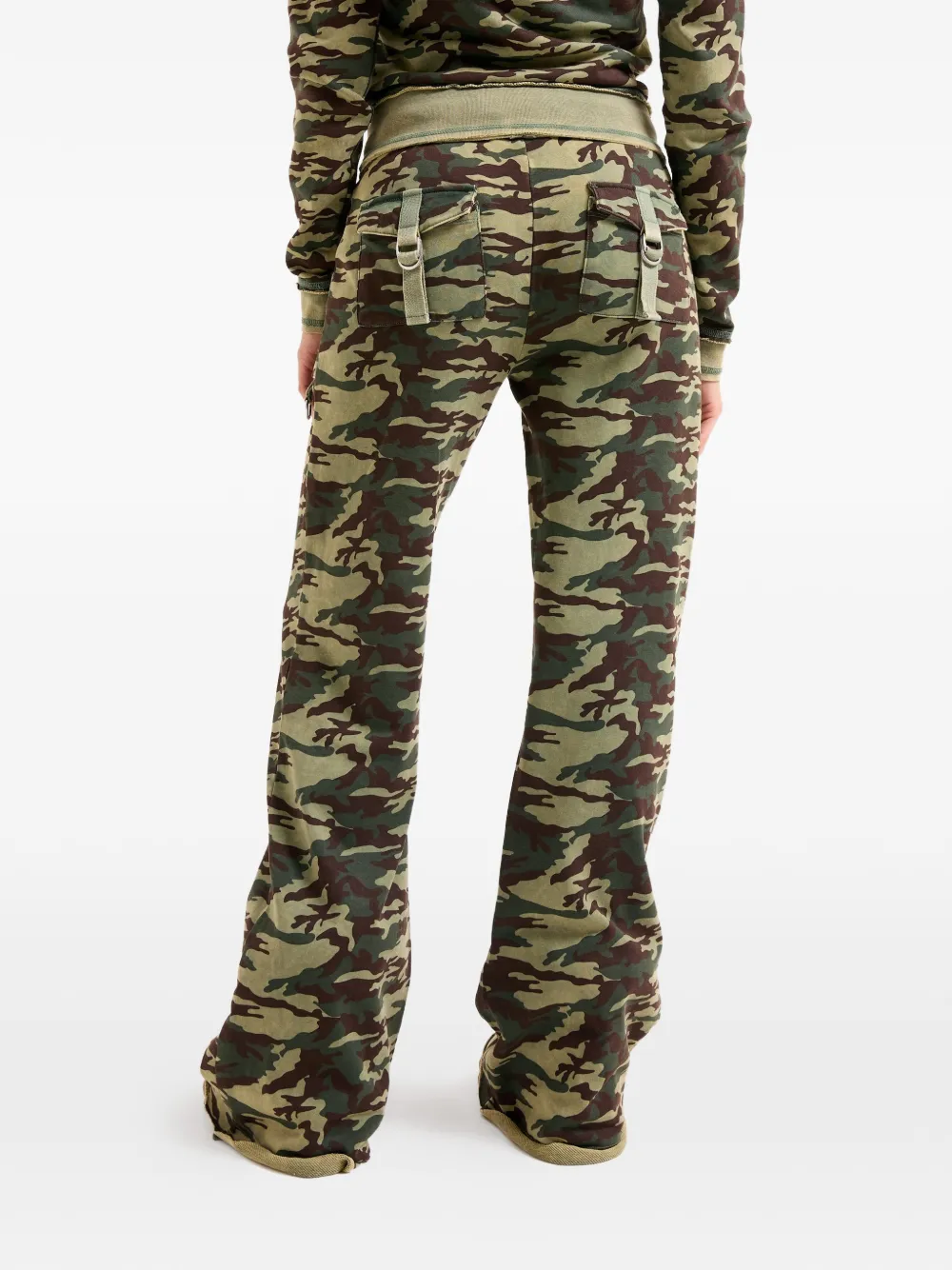Juicy Couture Trainingsbroek met camouflageprint Groen