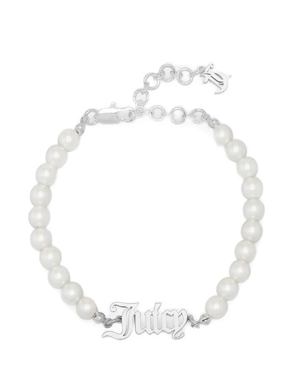 Juicy Couture Bracciale con logo - Argento