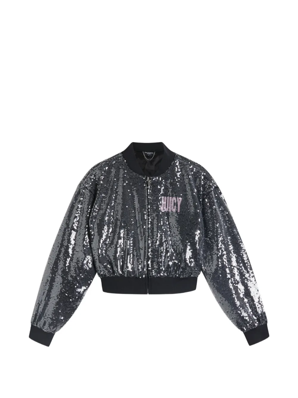Juicy Couture Bomber con paillettes - Nero