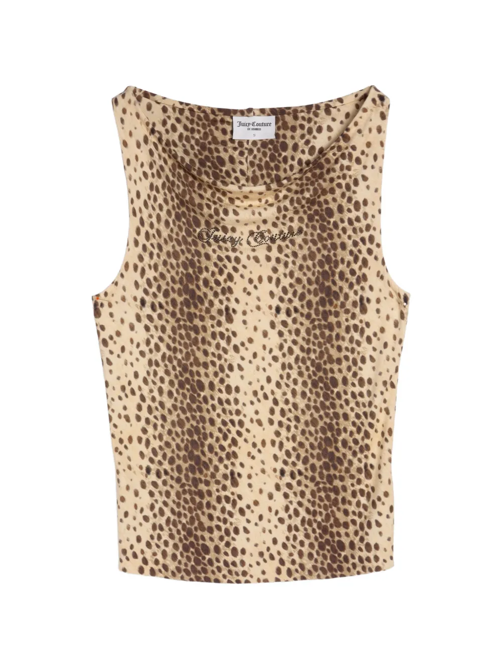 Juicy Couture Top con stampa - Toni neutri