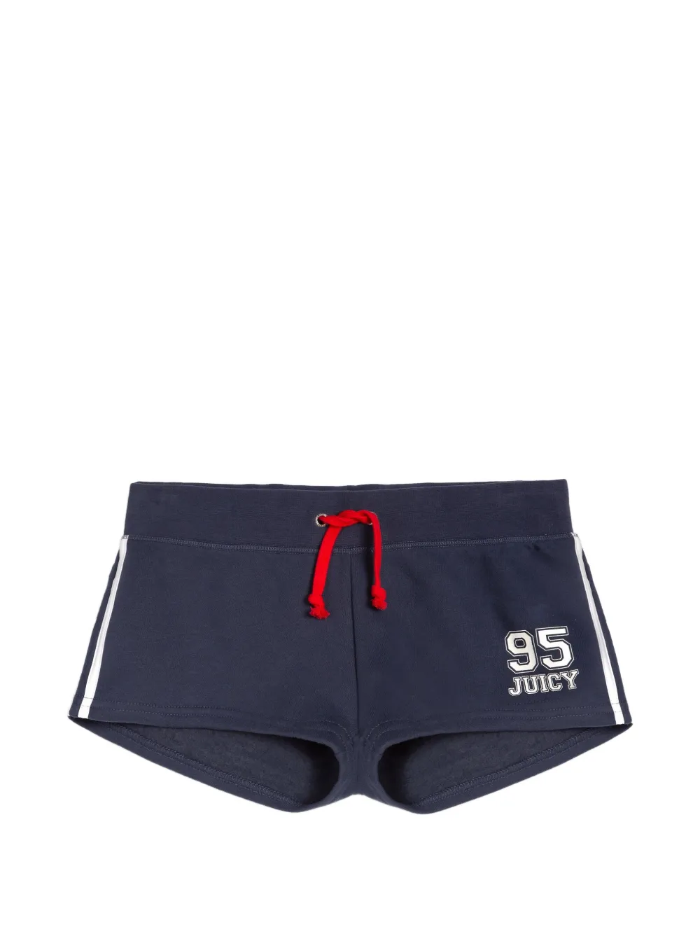 Juicy Couture logo-print side-stripe shorts - Blu
