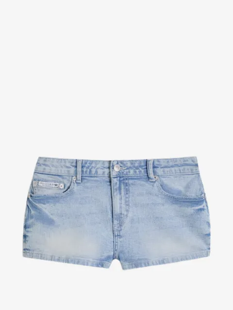 Juicy Couture rhinestone-embellished low-rise shorts