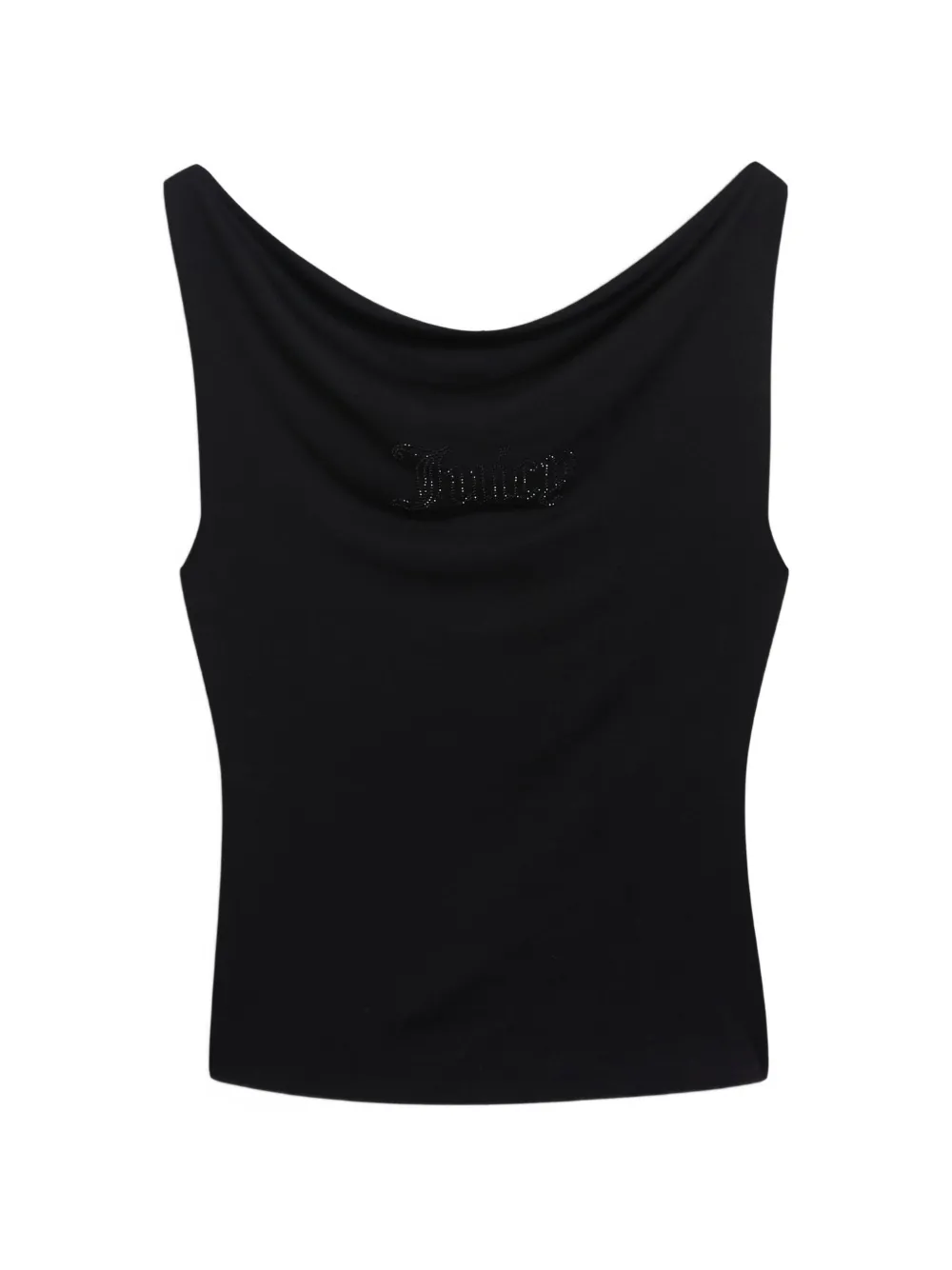 Juicy Couture Top con logo - Nero