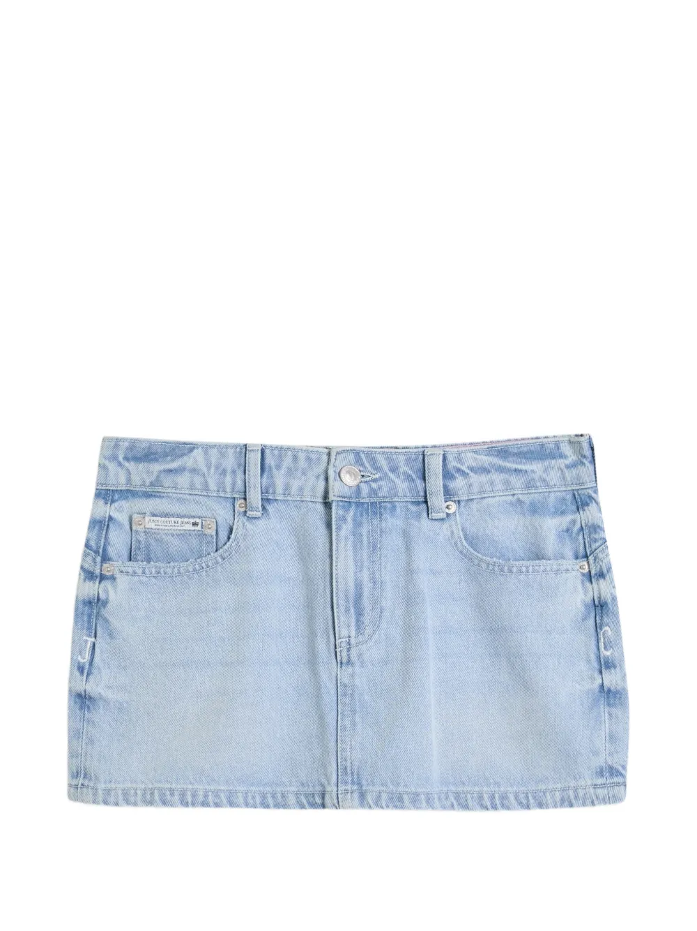 Juicy Couture Minigonna Dog Crest - Blu