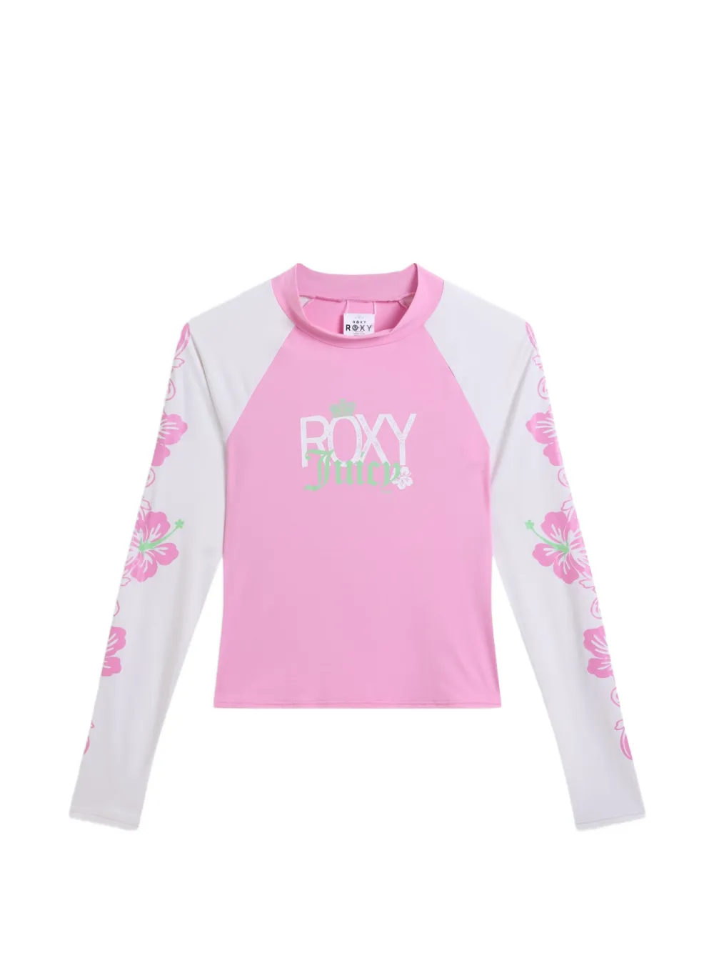 ROXY x Juicy Couture T-shirt a fiori - Rosa