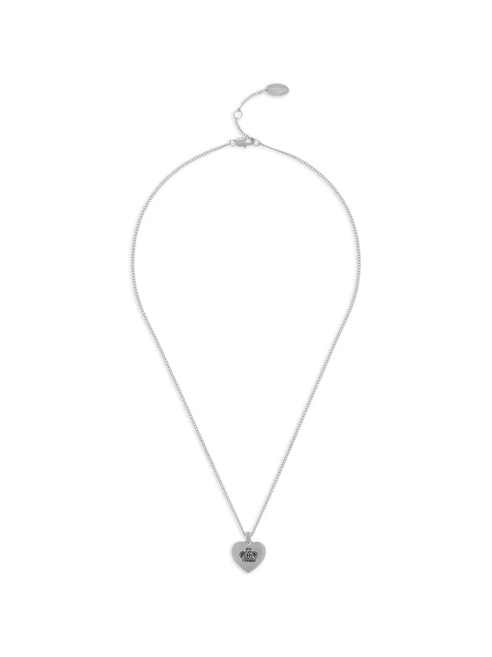 Juicy Couture Collana con pendente a cuore - Argento