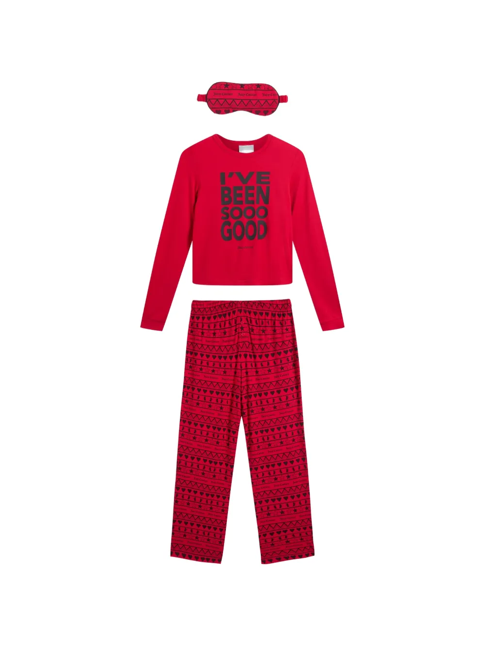 Juicy Couture Pigiama con stampa - Rosso