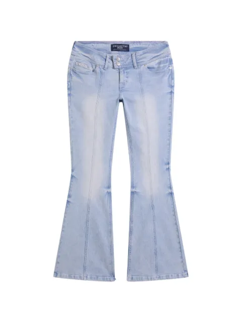Juicy Couture logo-embroidered jeans