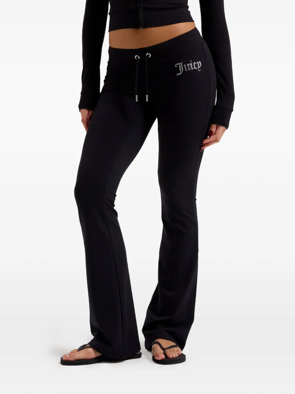 Juicy Couture Pantaloni sportivi con logo - Nero