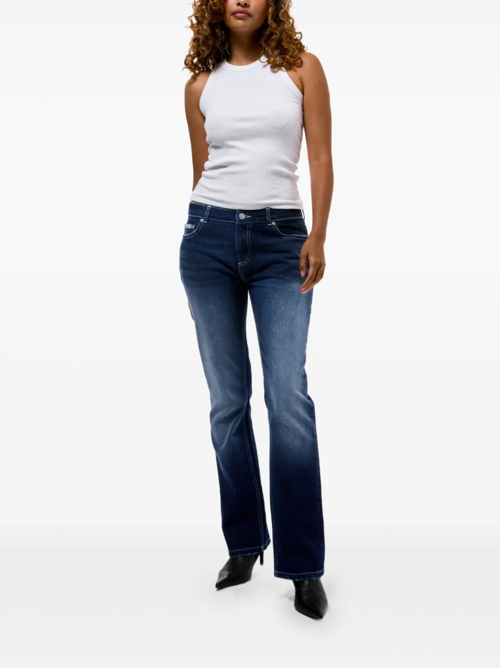  Juicy Couture Vaqueros Con Apliques De Strass - Azul 