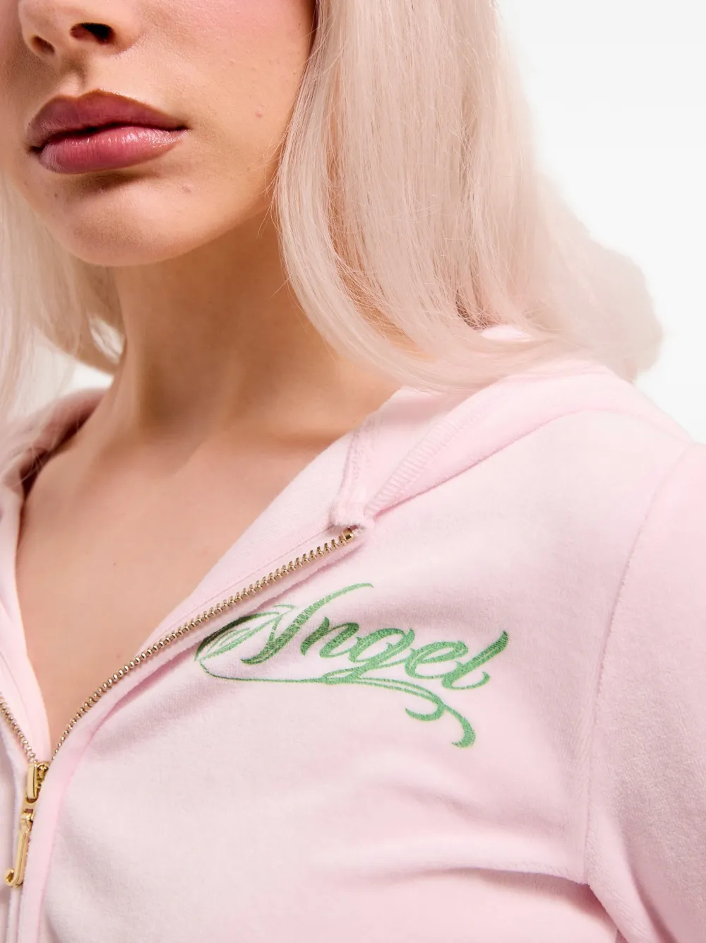 Juicy Couture Juicy Angel Heritage hoodie Roze