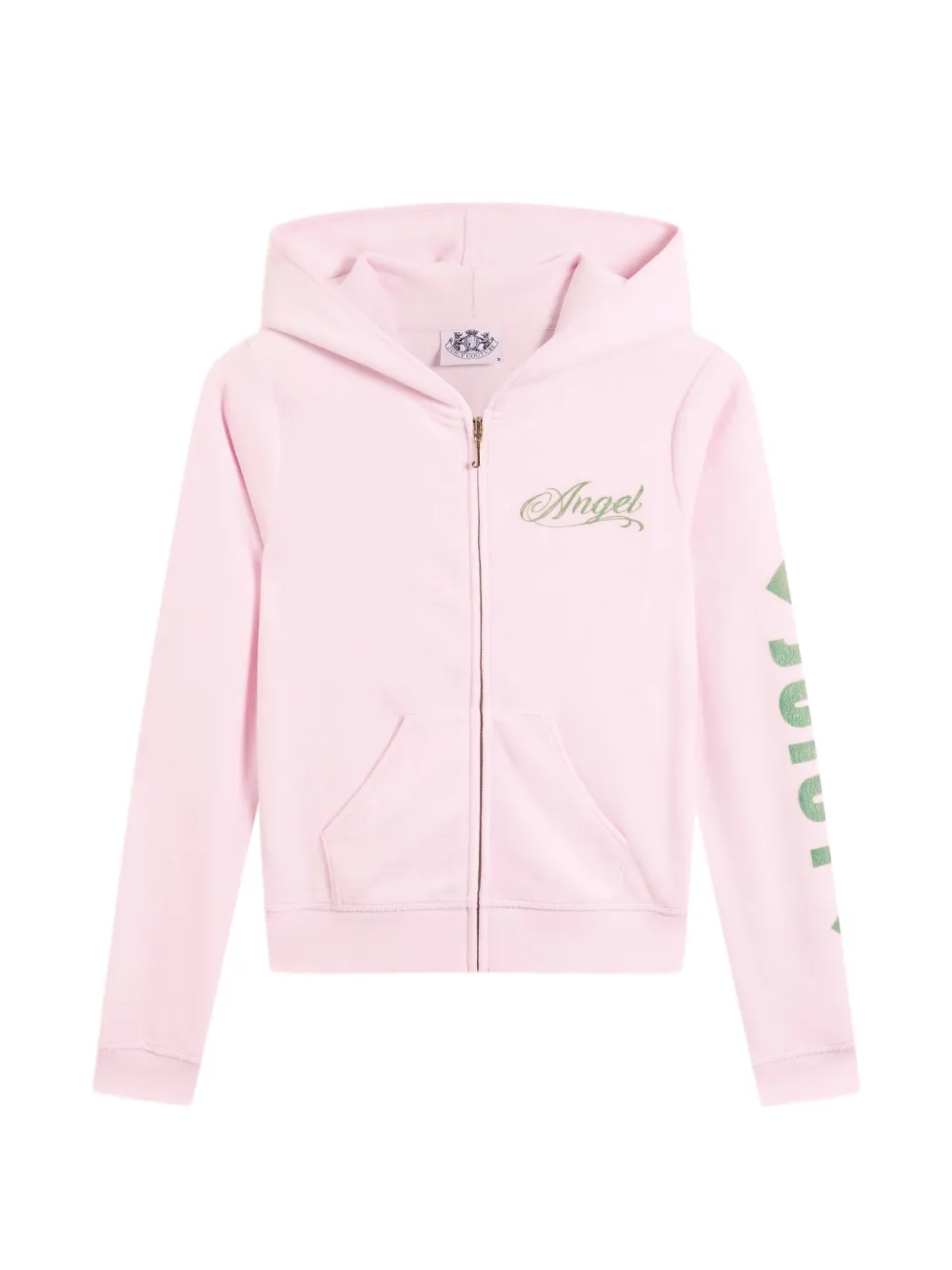 Juicy Couture Felpa Juicy Angel Heritage con cappuccio - Rosa