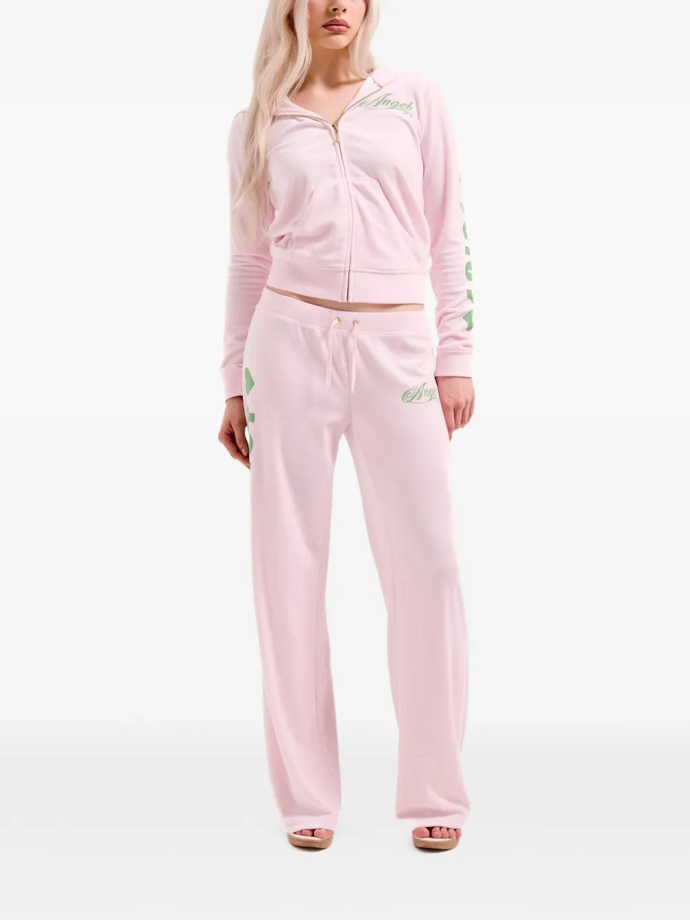 Juicy Couture Juicy Angel Heritage hoodie Roze