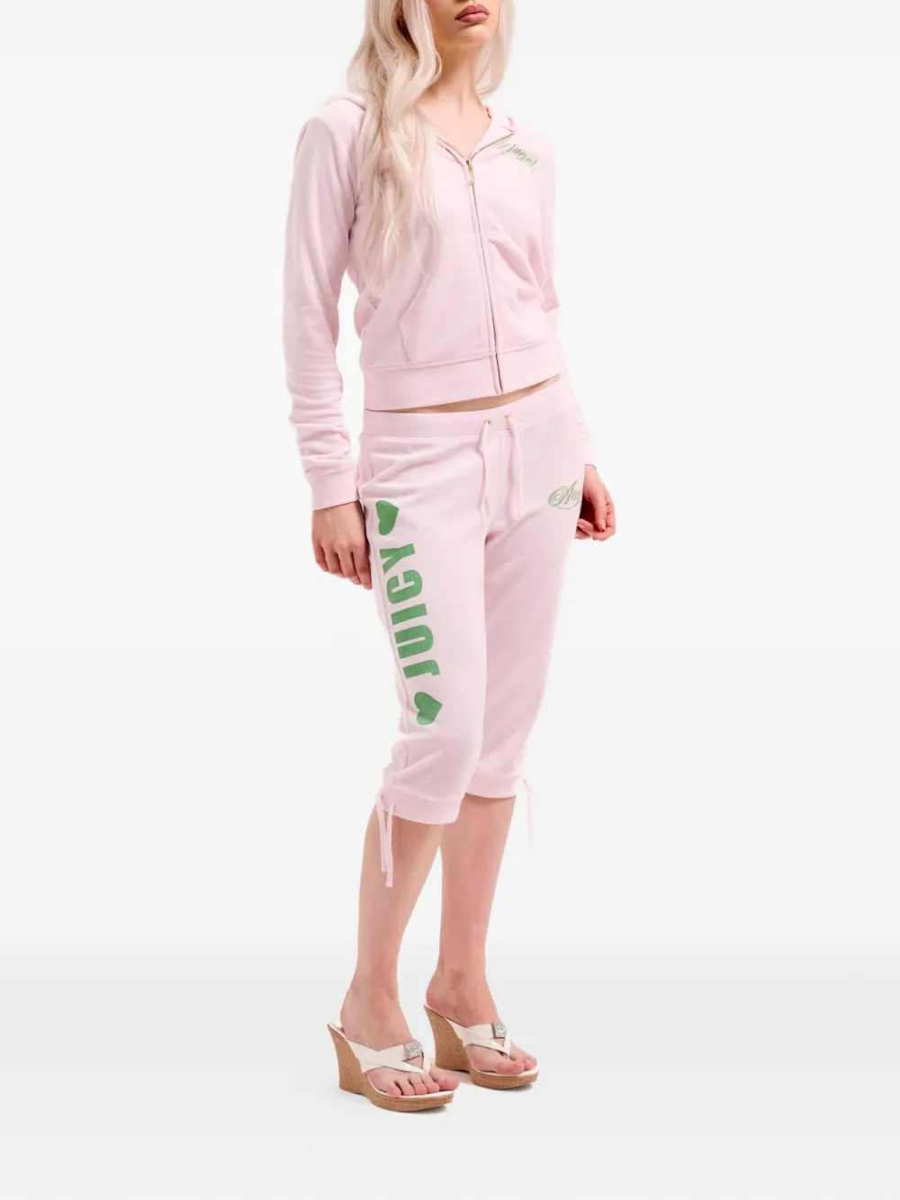 Juicy Couture Juicy Angel broek met logo-print Roze