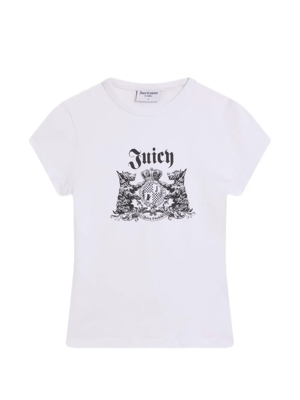 Juicy Couture T-shirt con grafica - Bianco