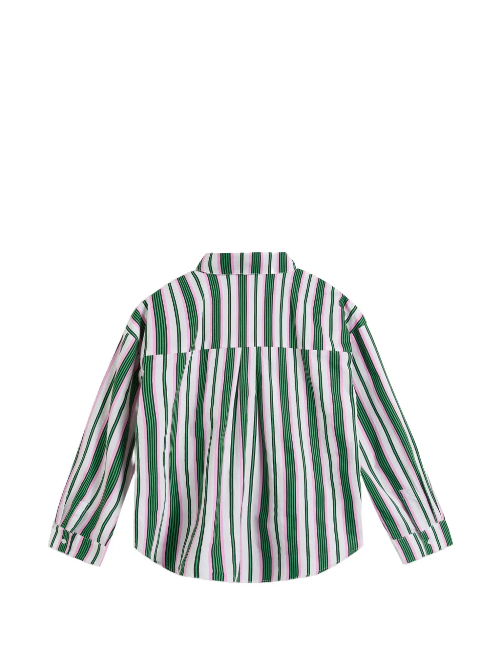 Juicy Couture Gestreepte pyjamashirt met geborduurd logo Groen