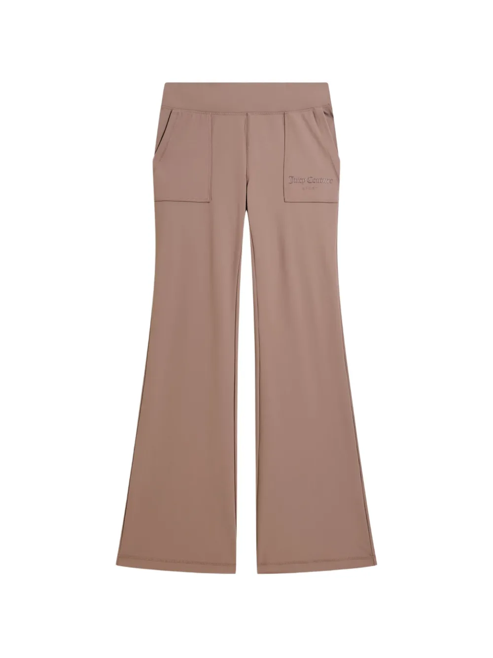 Juicy Couture Pantaloni sportivi svasati con logo - Toni neutri
