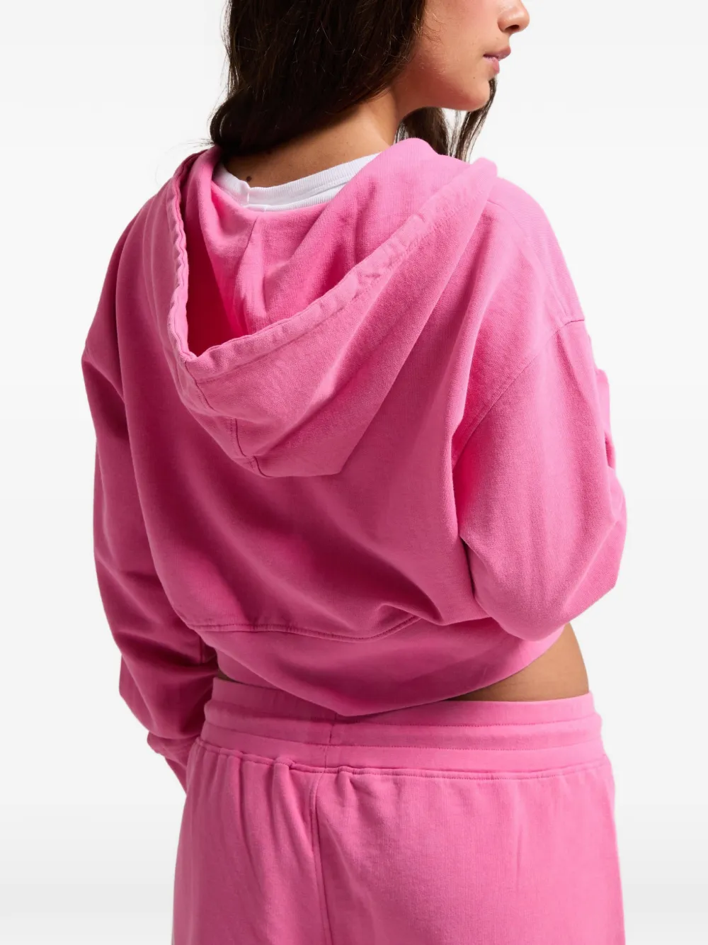 Juicy Couture x Roxy logoprinten hoodie Roze