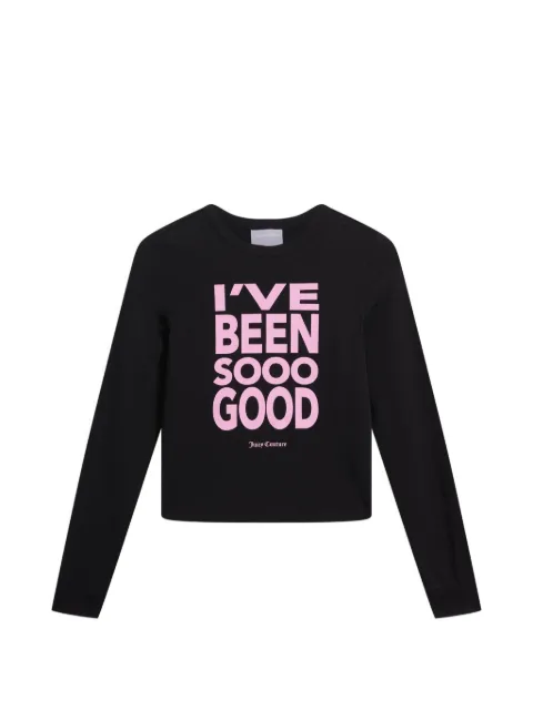 Juicy Couture slogan-print graphic-pattern pajama set