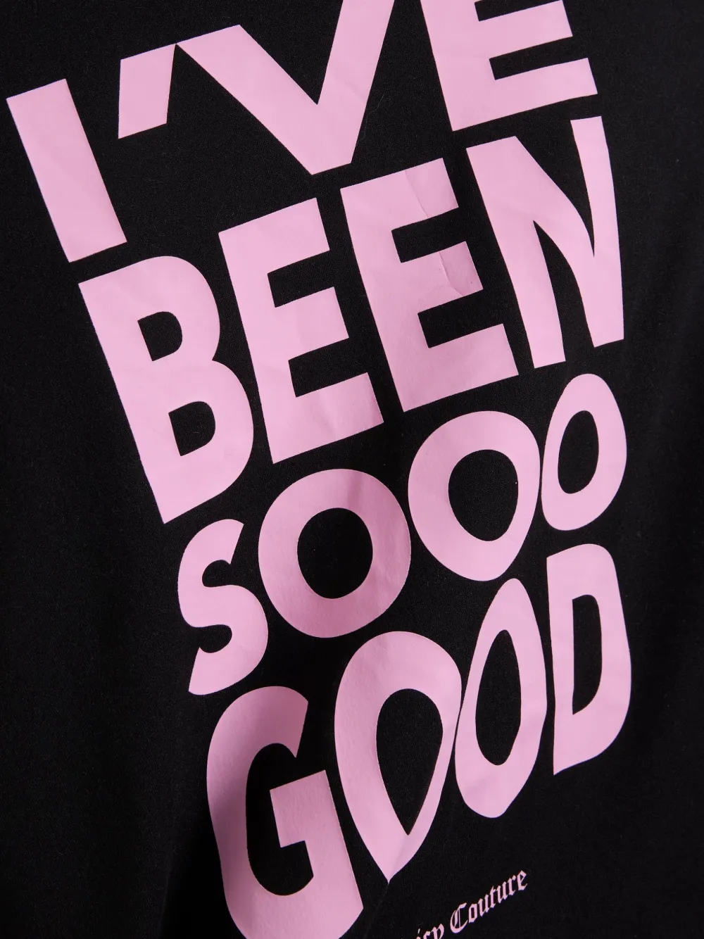 Juicy Couture Pyjama met tekst en grafisch patroon Roze