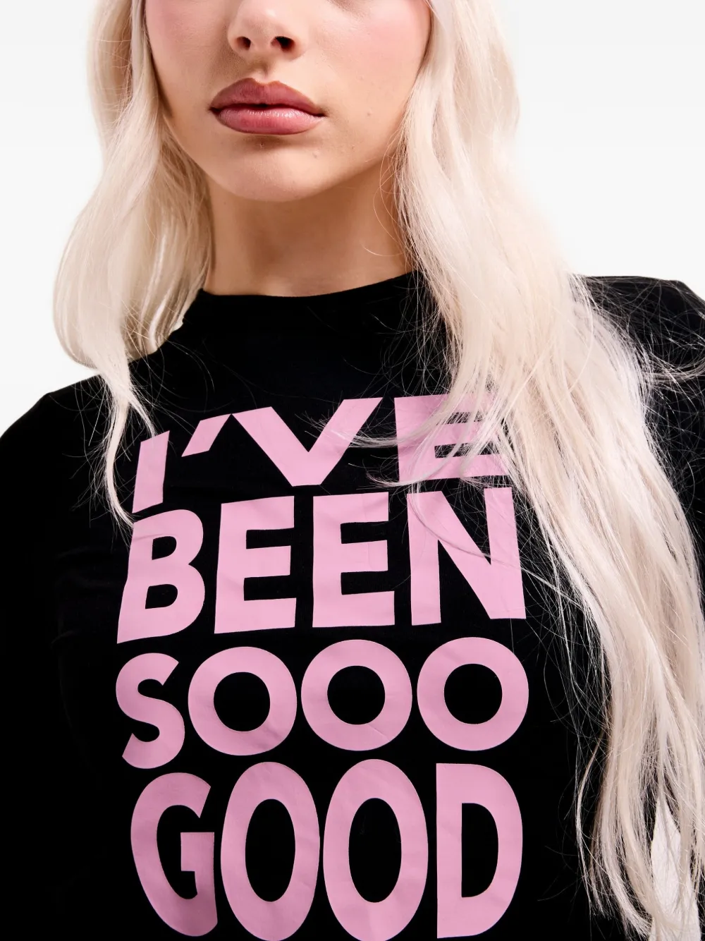 Juicy Couture Pyjama met tekst en grafisch patroon Roze