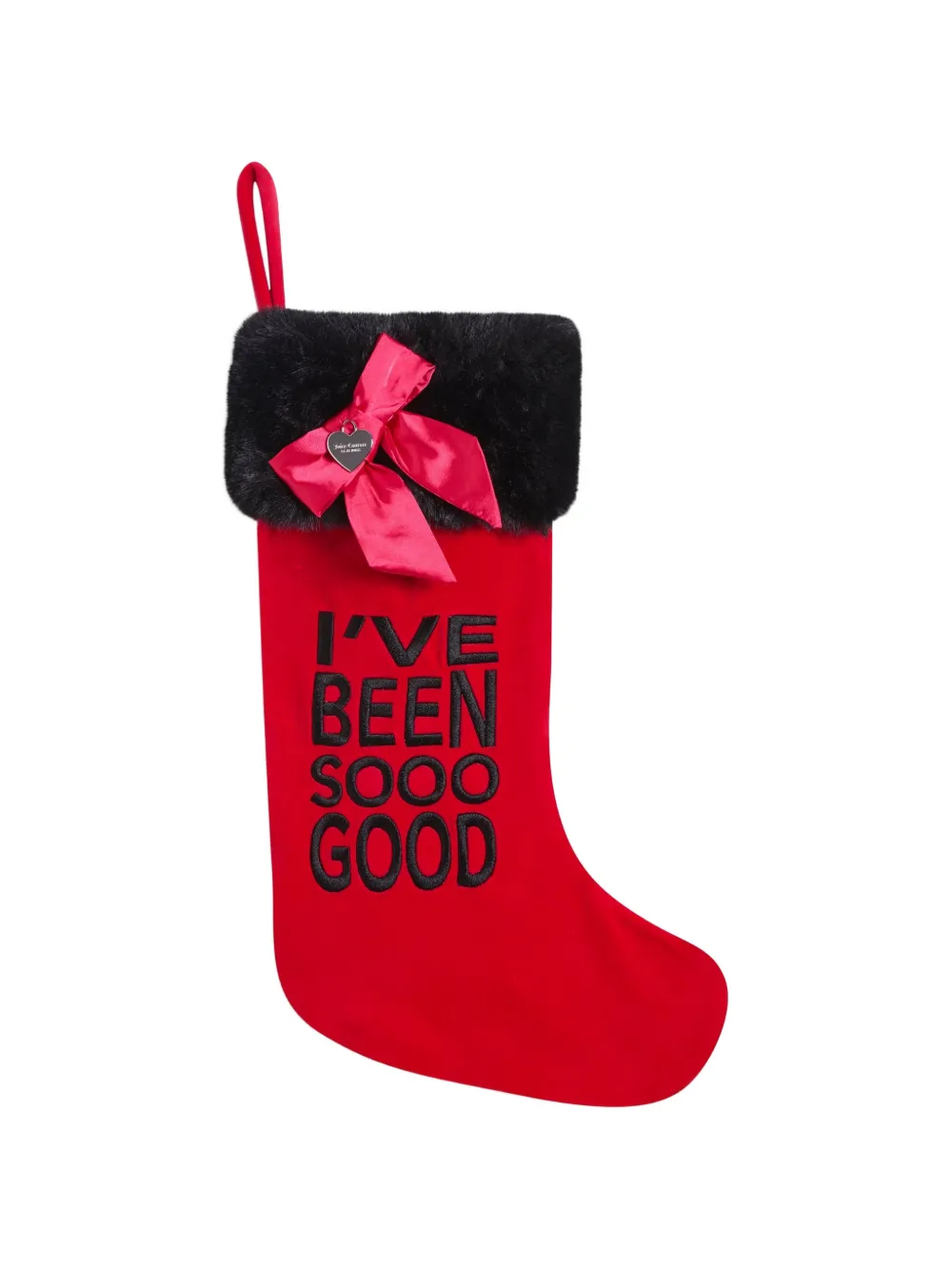Juicy Couture Calze con fiocco - Rosso