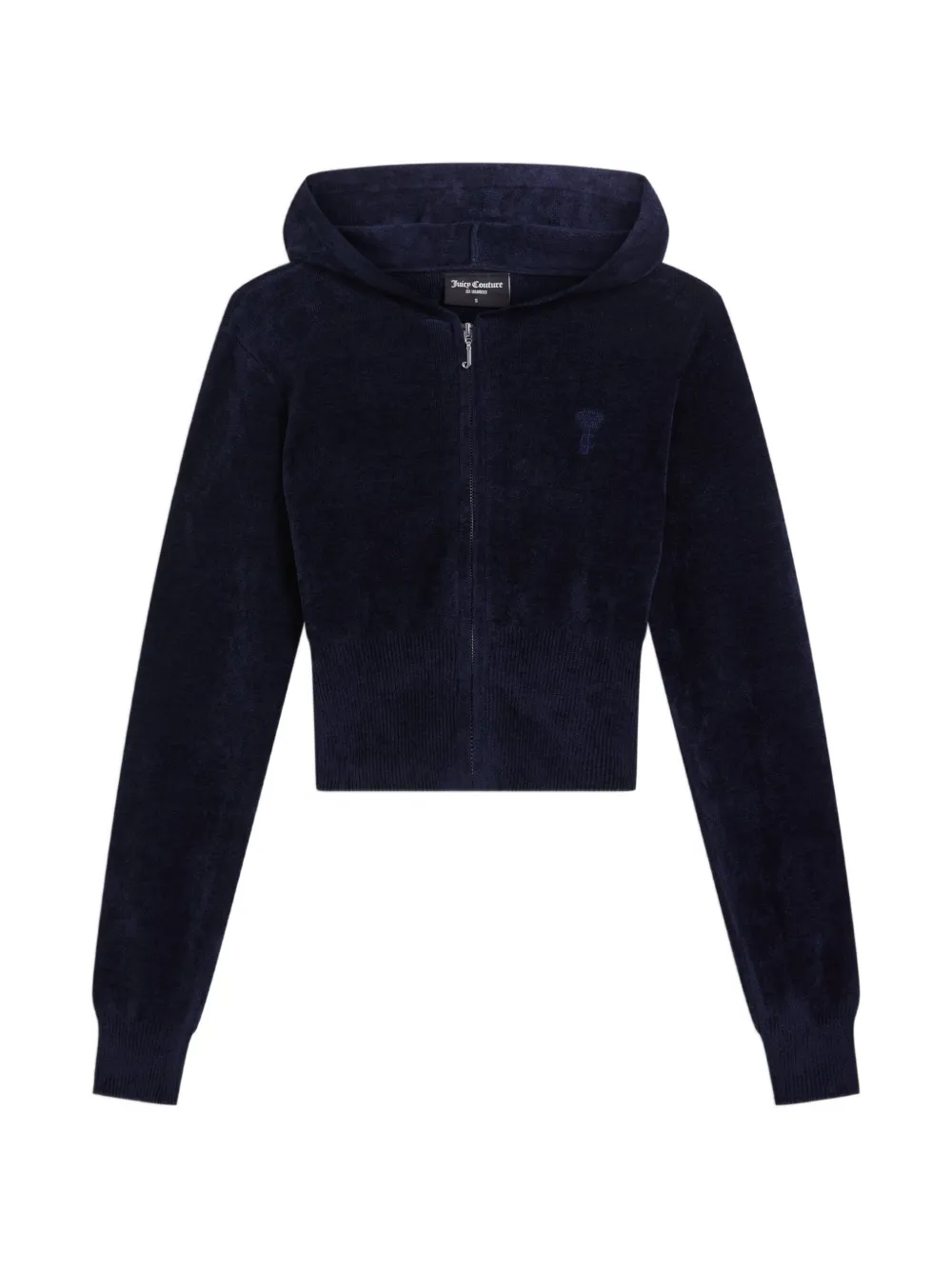 Juicy Couture Felpa Luxe con ricamo - Blu