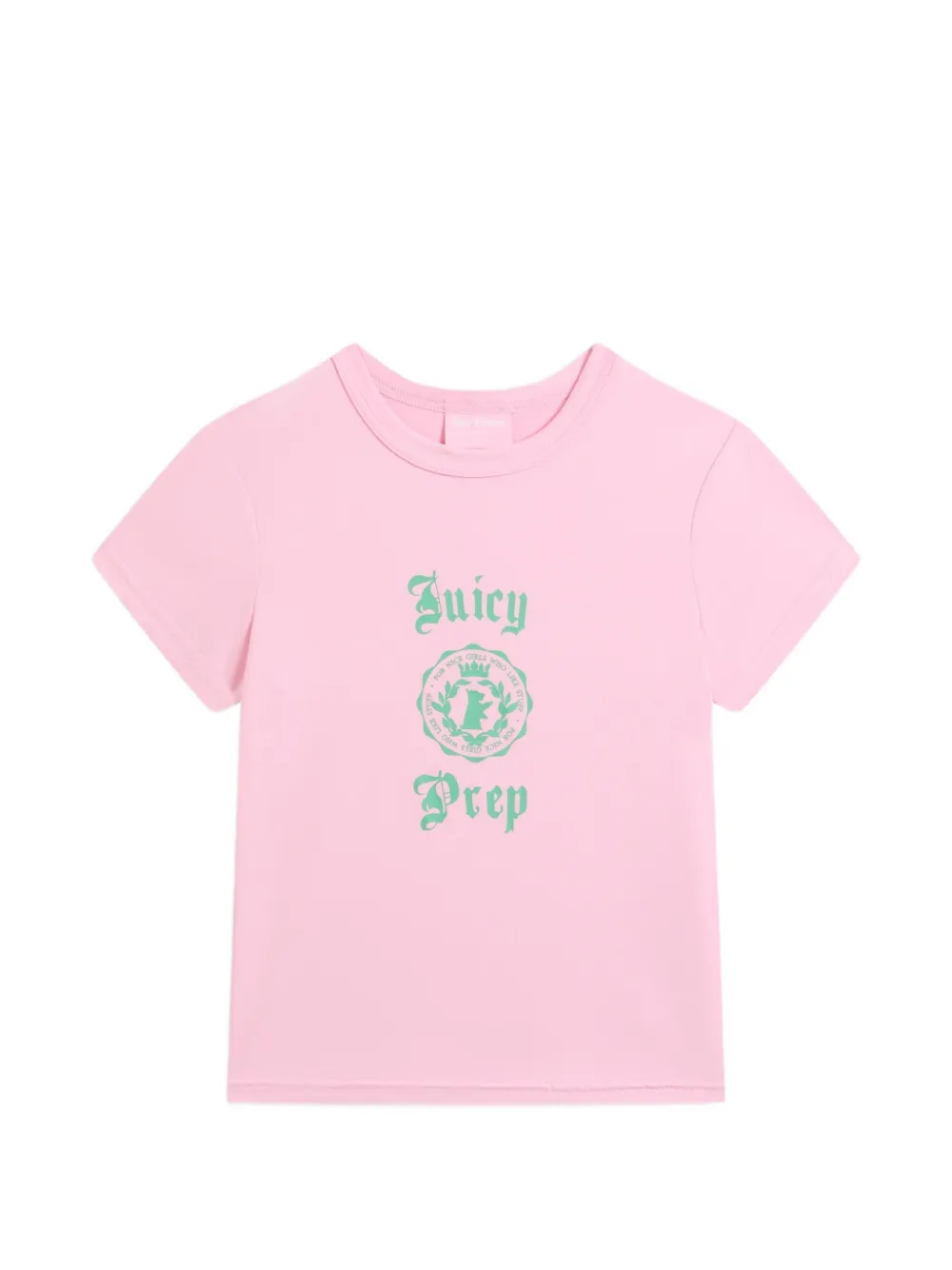 Juicy Couture logo-print argyle-pattern pajama set - Rosa
