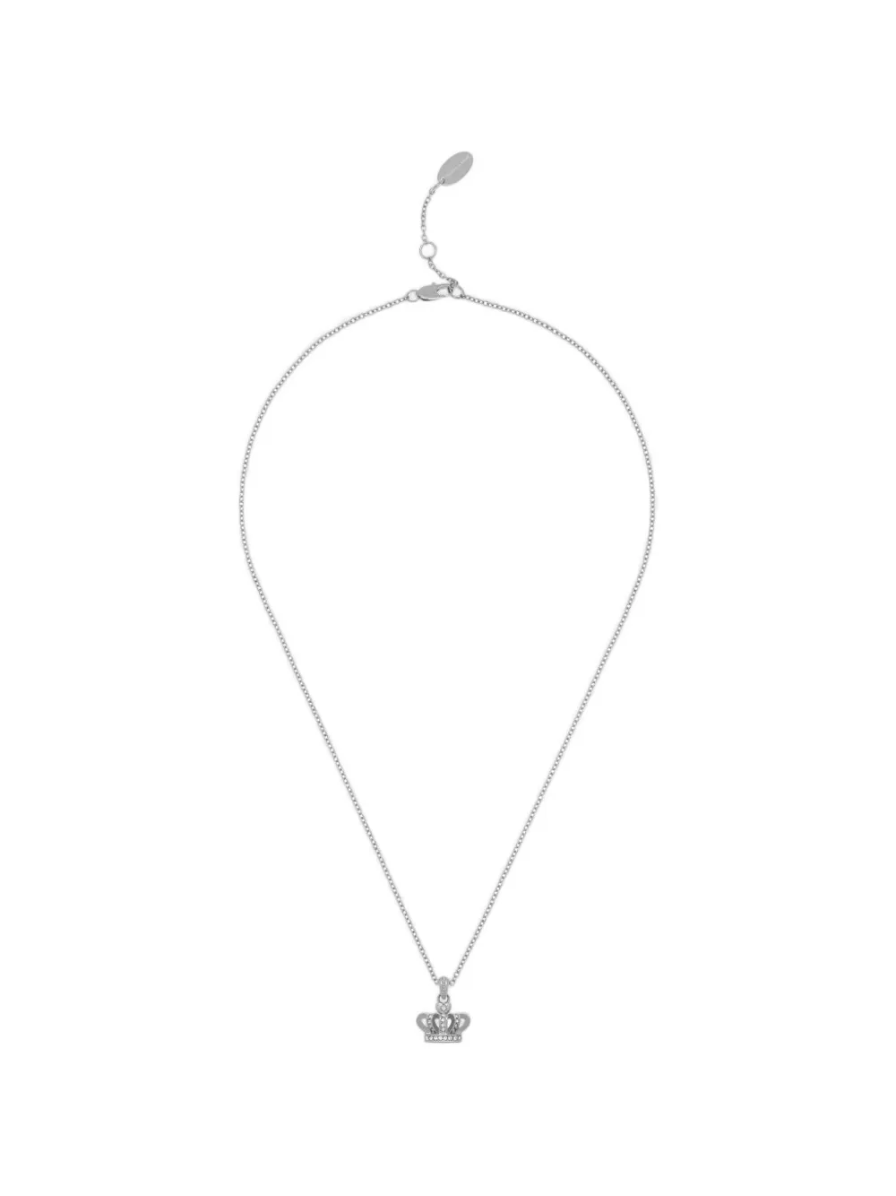 Juicy Couture Collana Heritage Crown - Argento