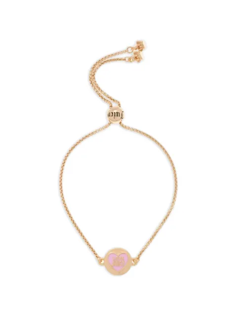 Juicy Couture Love Juicy enamel-heart bracelet