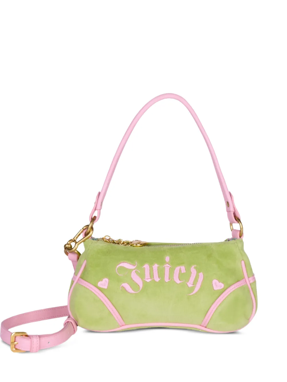 Juicy Couture Borsa tote mini con ricamo - Verde