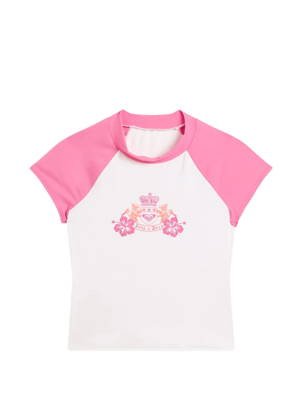 Juicy Couture x Roxy T-shirt con stampa - Rosa