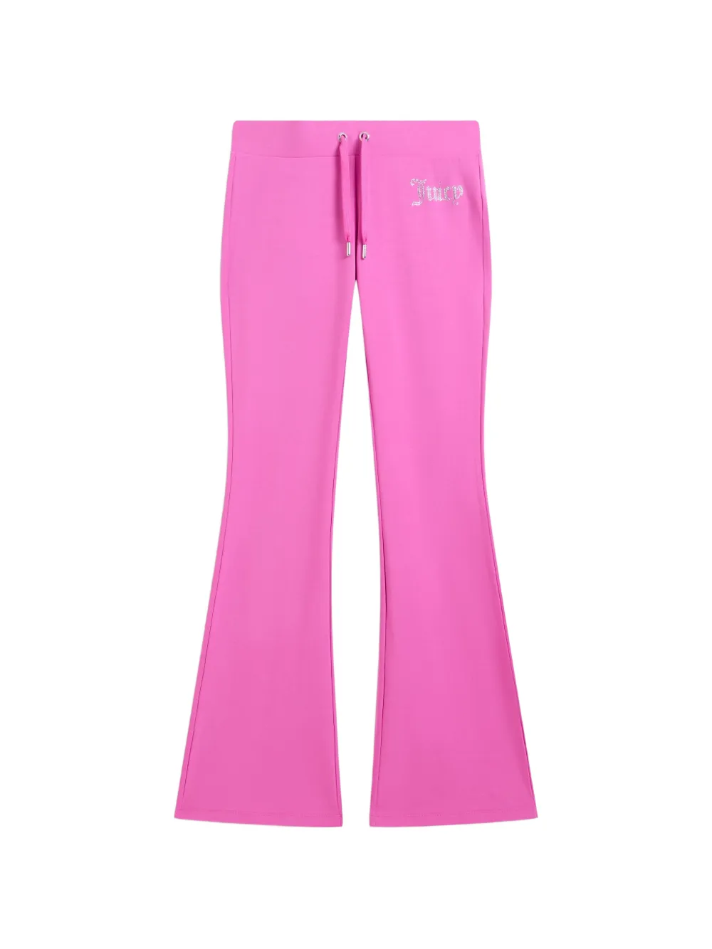 Juicy Couture Diamanté-embellished jersey track pants - Rosa