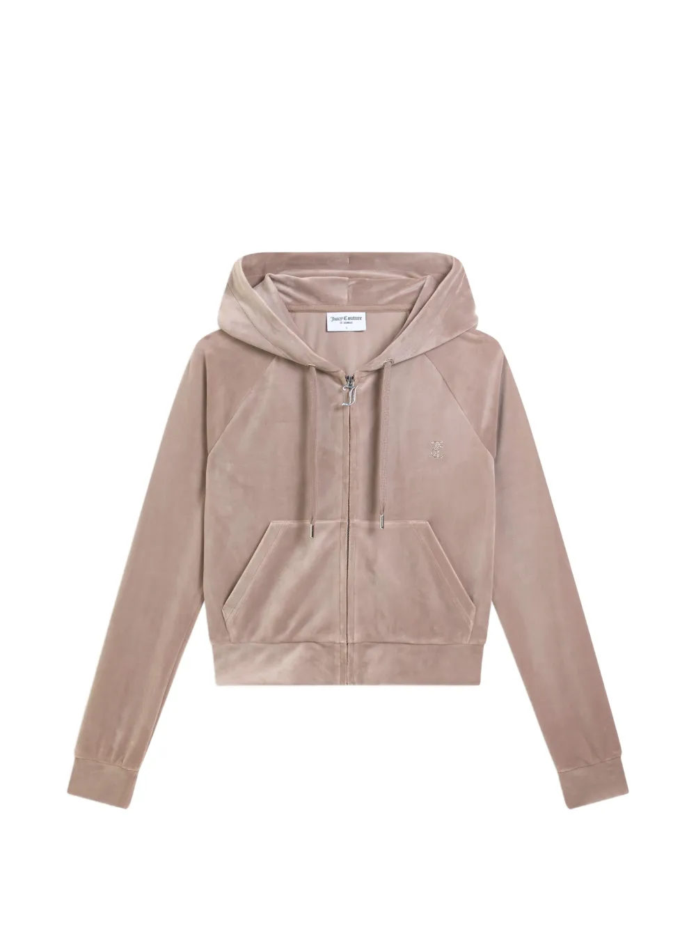 Juicy Couture diamanté-logo hoodie - Toni neutri