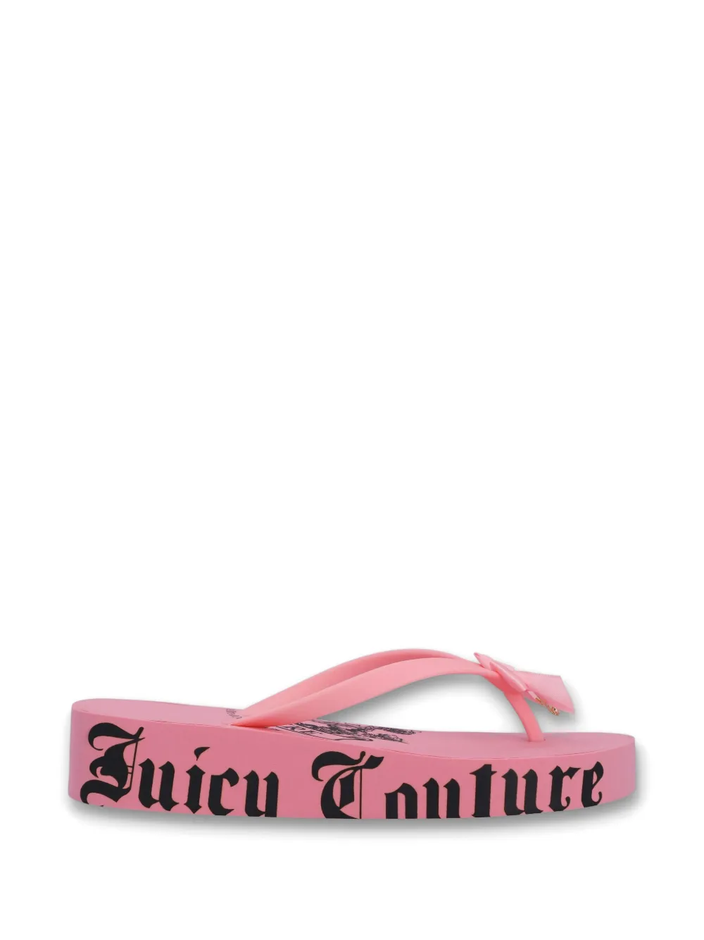 Juicy Couture Infradito Heritage con fiocco - Rosa