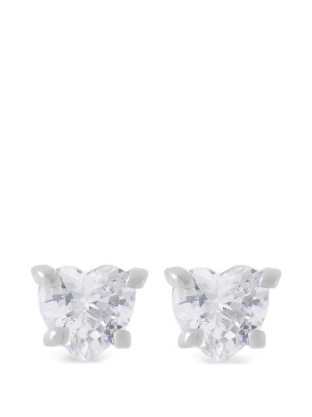 Juicy Couture Orecchini Heart con cristalli - Argento