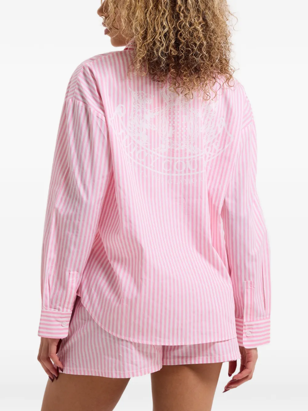 Juicy Couture Gestreept shirt Roze