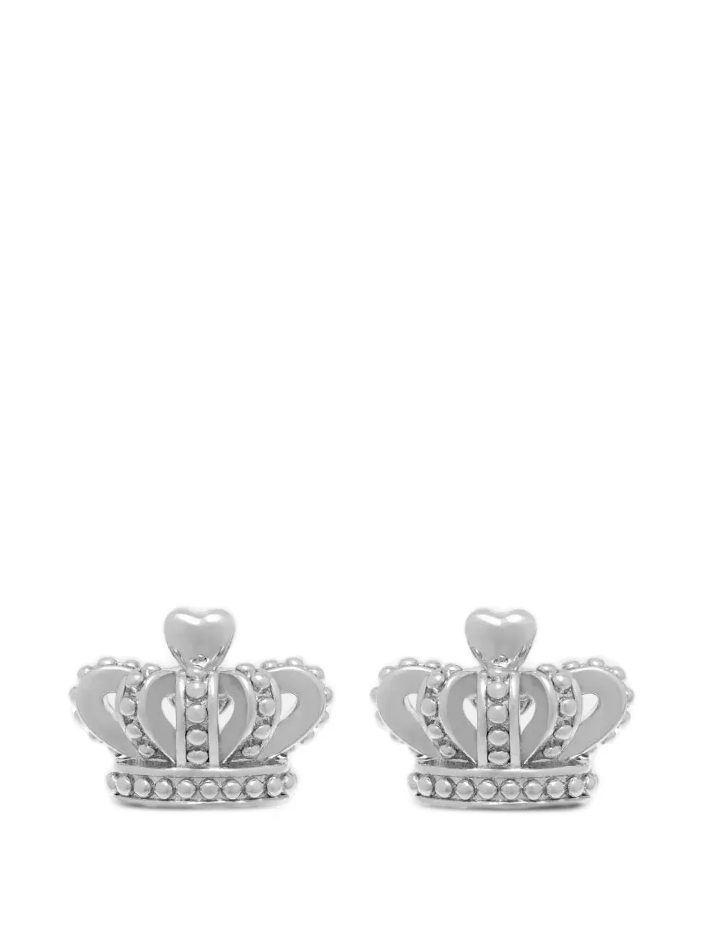 Juicy Couture Icon Ohrstecker mit Kronenmotiv - Silber