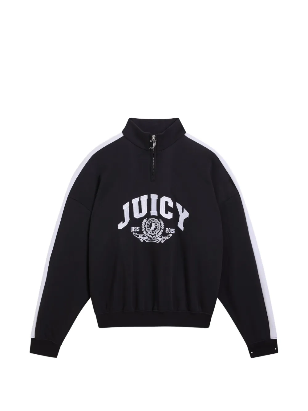 Juicy Couture Felpa College Crest - Nero