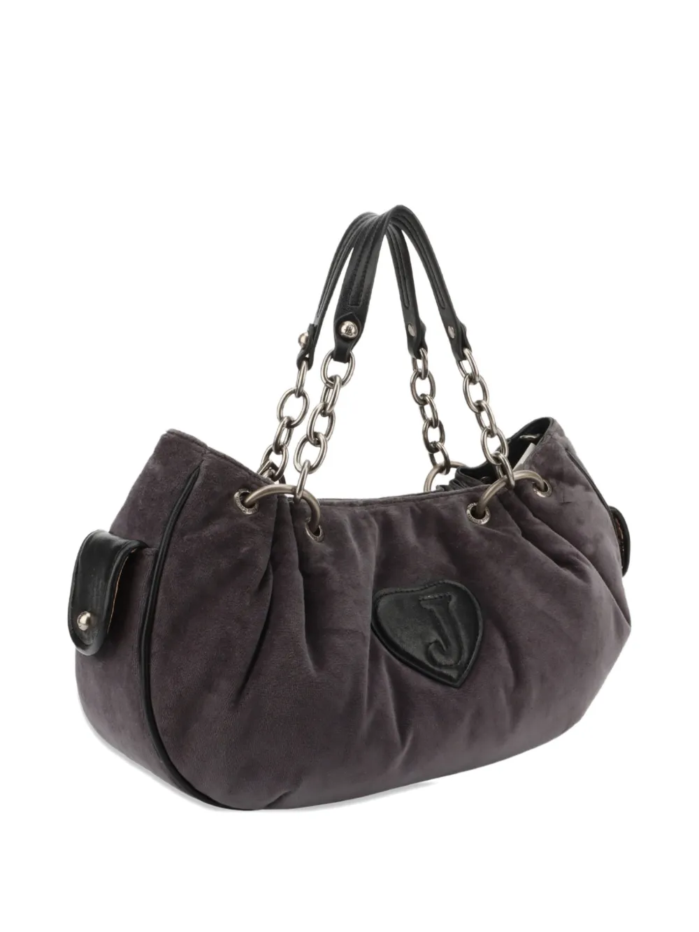 Juicy Couture Daydreamer fluwelen shopper Grijs