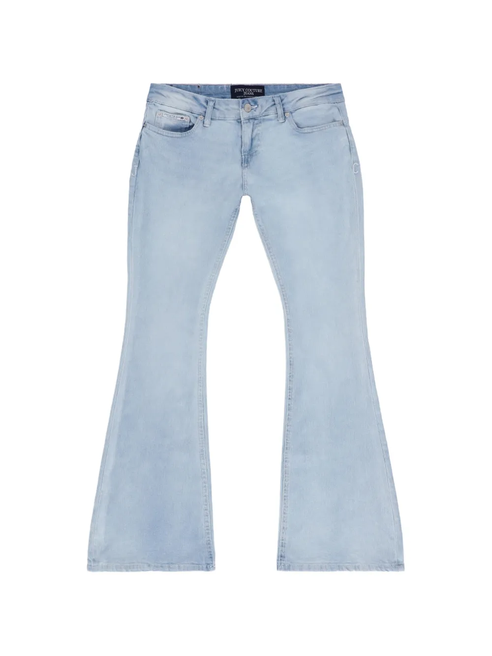 Juicy Couture Jeans svasati con decorazione - Blu