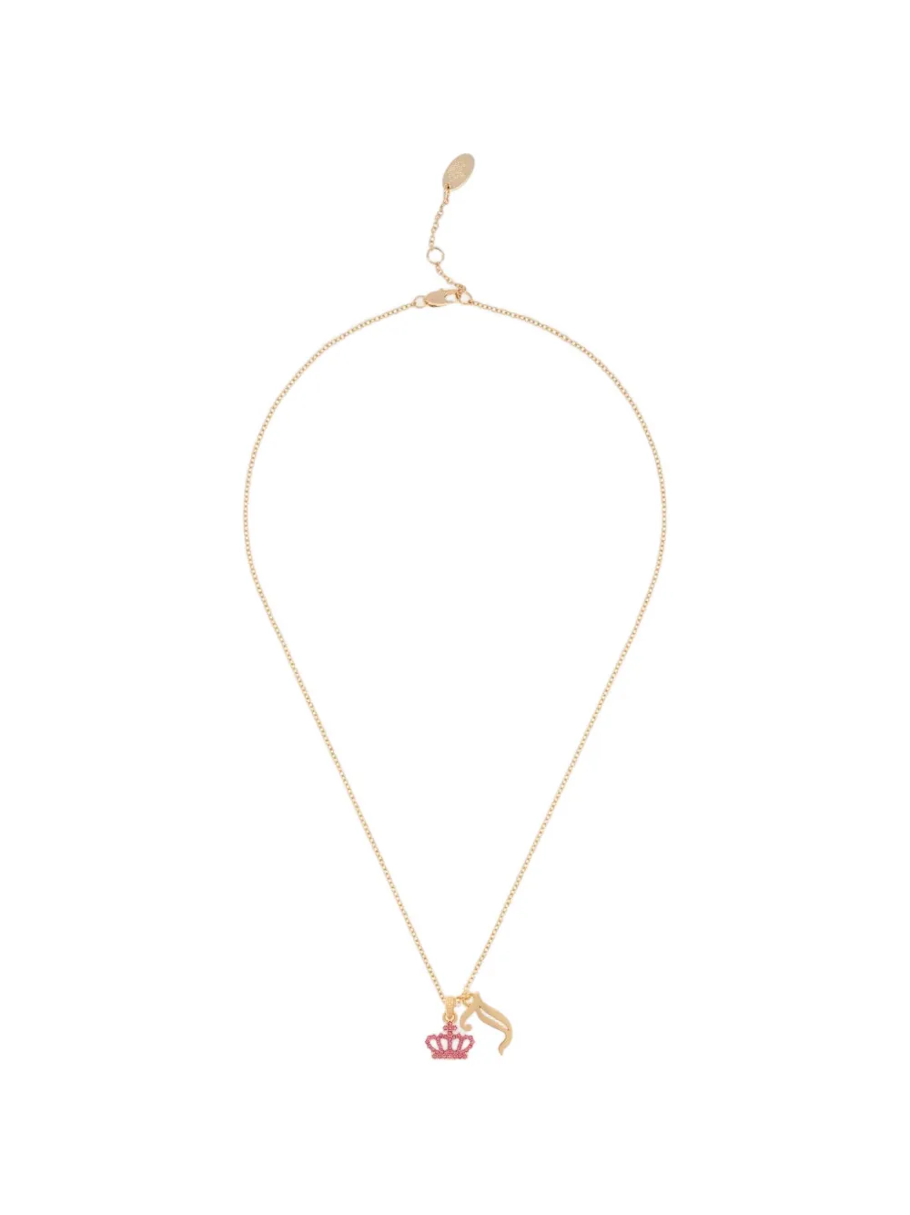 Juicy Couture Collana con cristalli - Oro