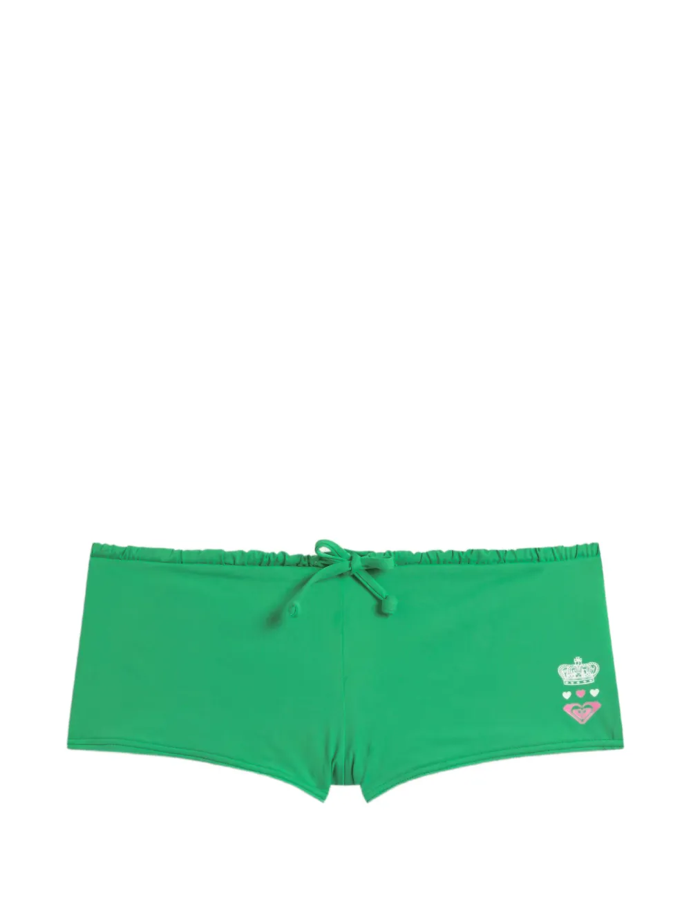 Juicy Couture x Roxy Slip bikini con stampa - Verde