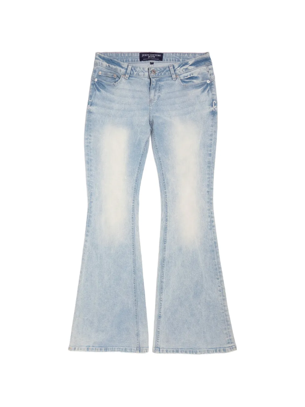 Juicy Couture Jeans svasati con decorazione - Blu
