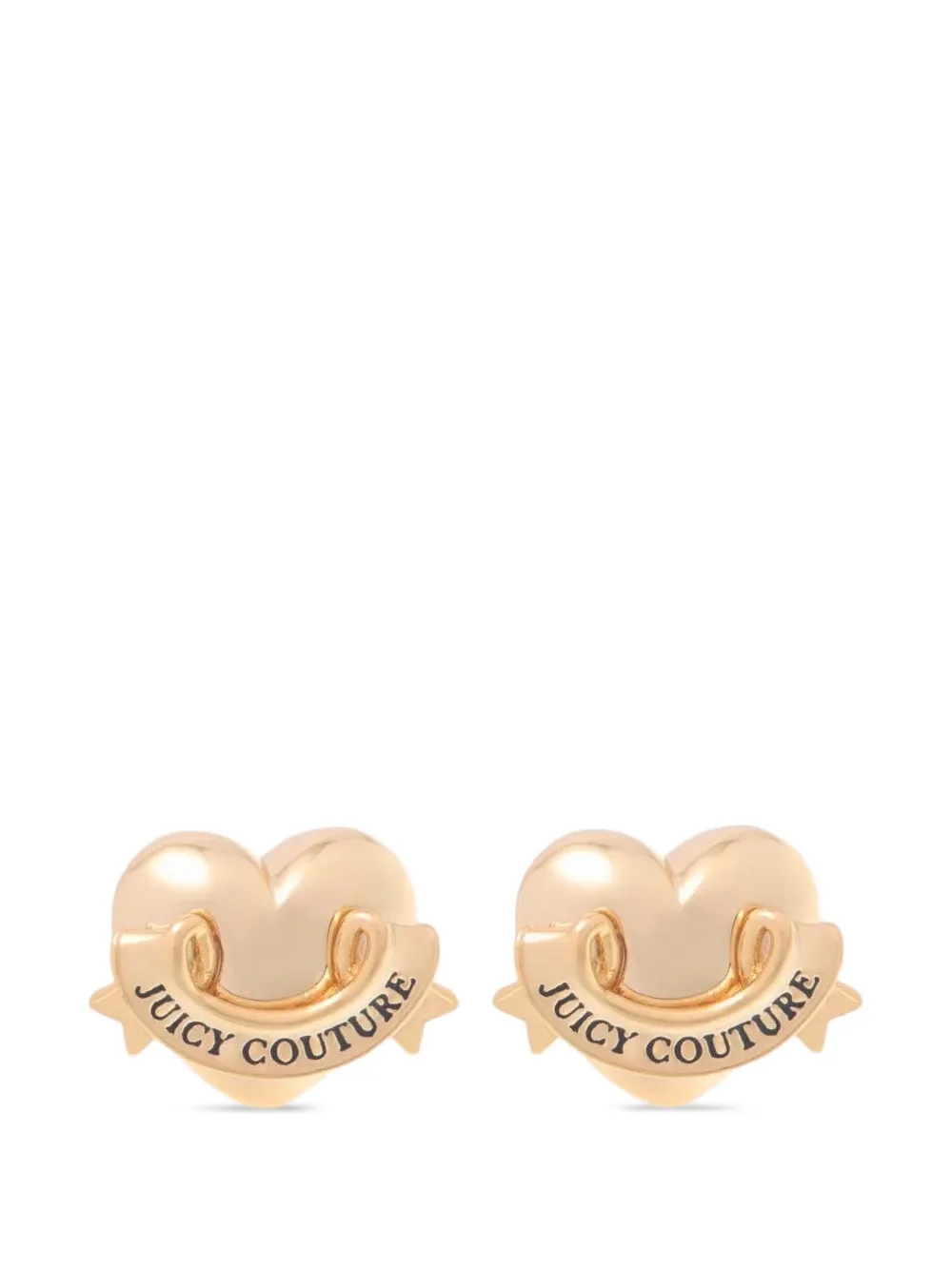 Juicy Couture Icon Ohrstecker mit Herz - Gold