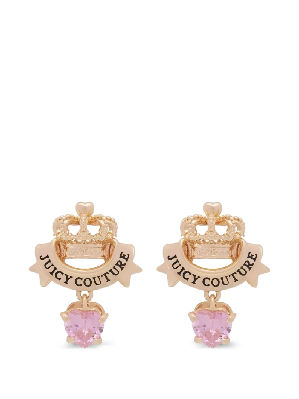 Juicy Couture Orecchini con motivo corona
