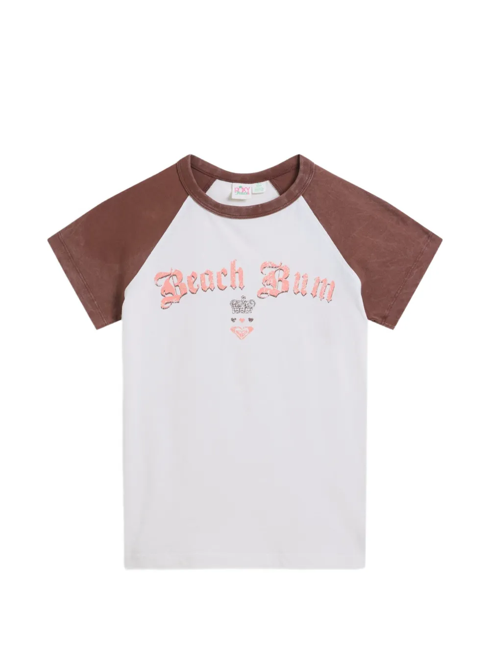 Juicy Couture x Roxy T-shirt con stampa grafica - Bianco