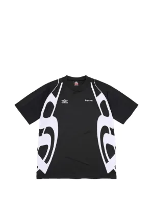 Supreme Paneled long-sleeve Hockey Jersey | Black | FARFETCH CA