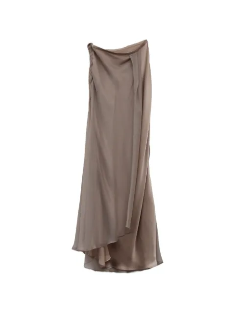 YANGKEHAN long draped layered skirt