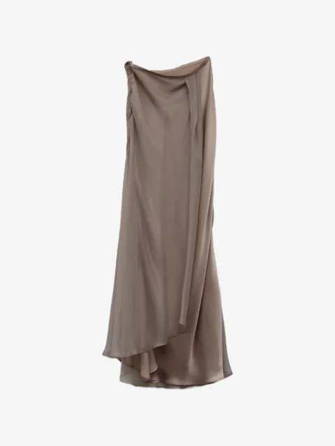 YANGKEHAN long draped layered skirt
